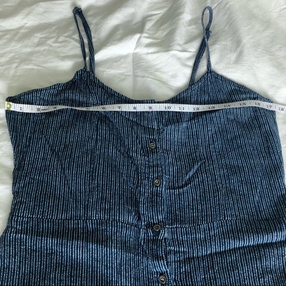 Amuse Society Brunch Date Stripe Mini Cotton Dress - Picture 4 of 11